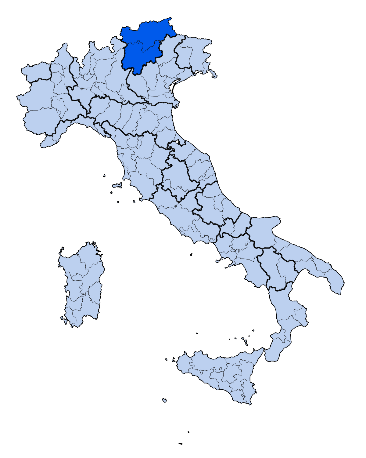 Hidrostal - Italy map